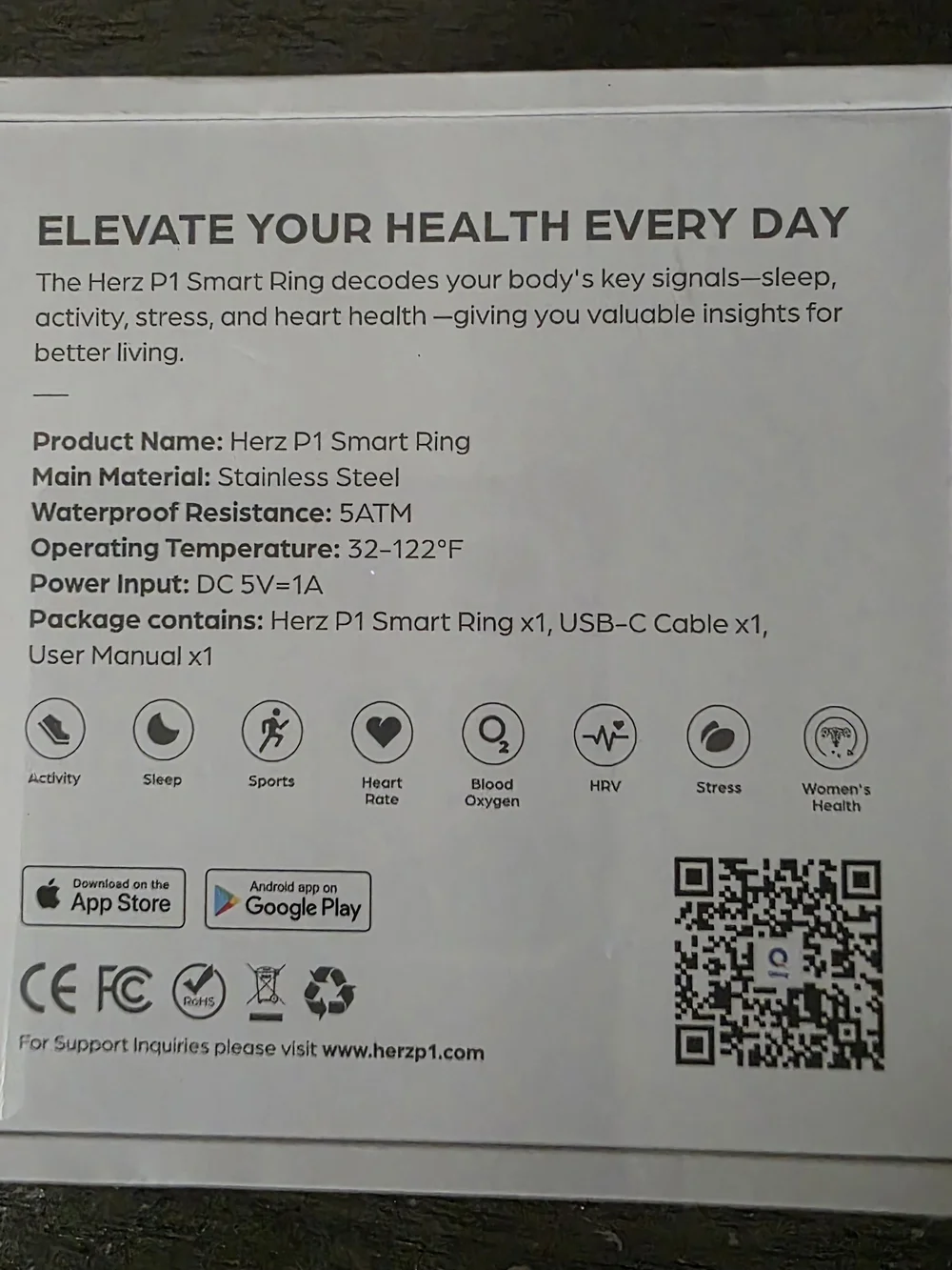 Smart Ring - Blue